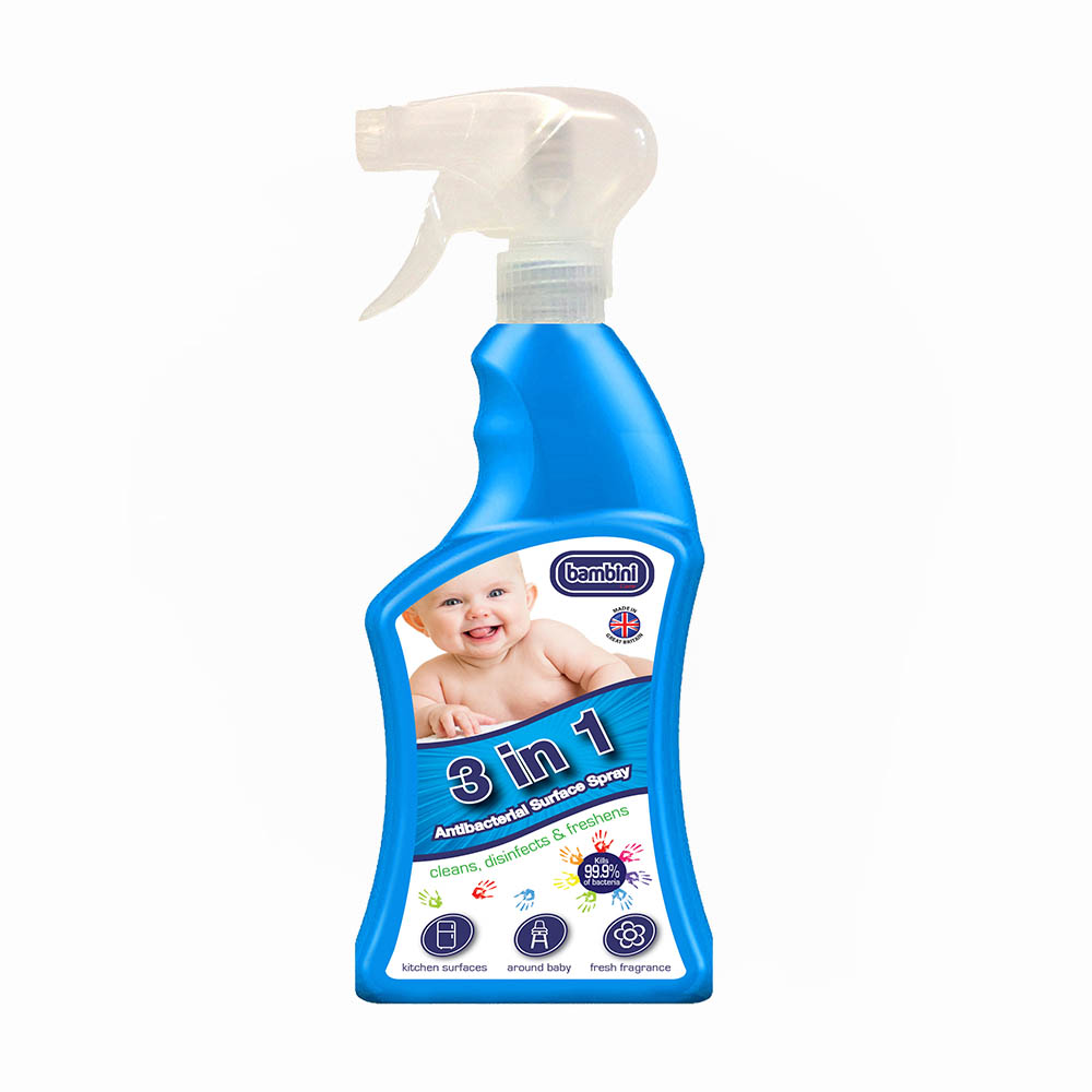 Bambini 3 in 1 Antibacterial Spray 750ml